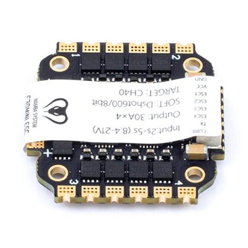 DIATONE MAMBA F30 MINI F30MINI 30A 3-5S 4 in 1 BLHeli_S ESC Dshot600 Electronic Speed Controller 20x20mm/M2 for FPV Racing Drone