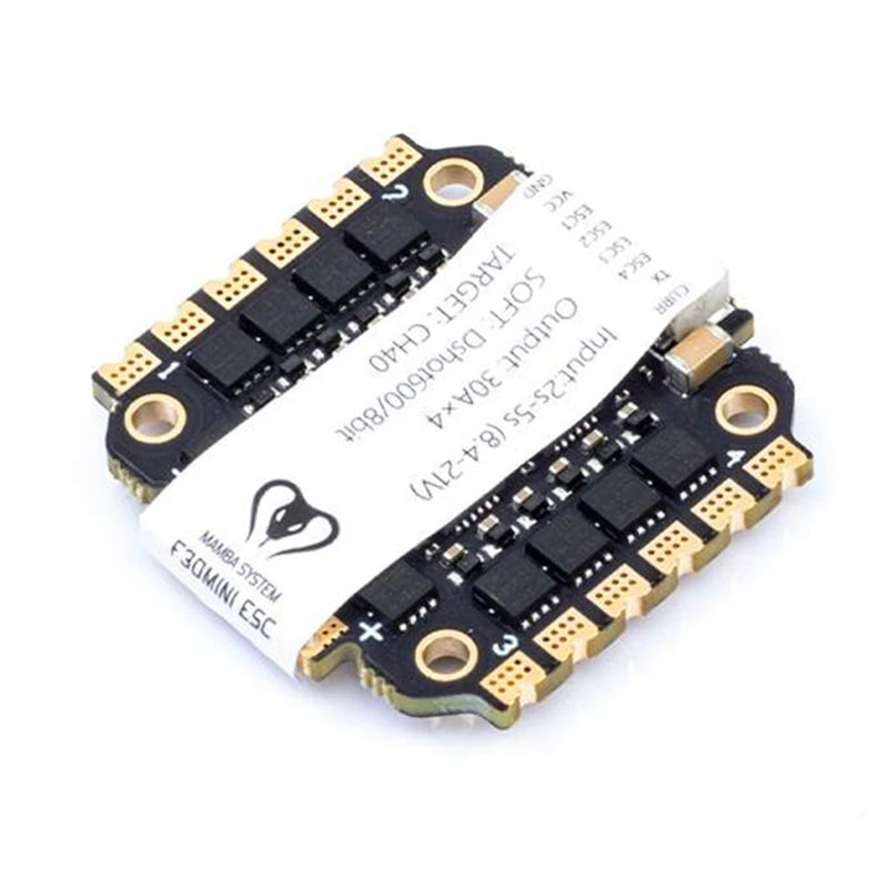 DIATONE MAMBA F30 MINI F30MINI 30A 3-5S 4 in 1 BLHeli_S ESC Dshot600 Electronic Speed Controller 20x20mm/M2 for FPV Racing Drone