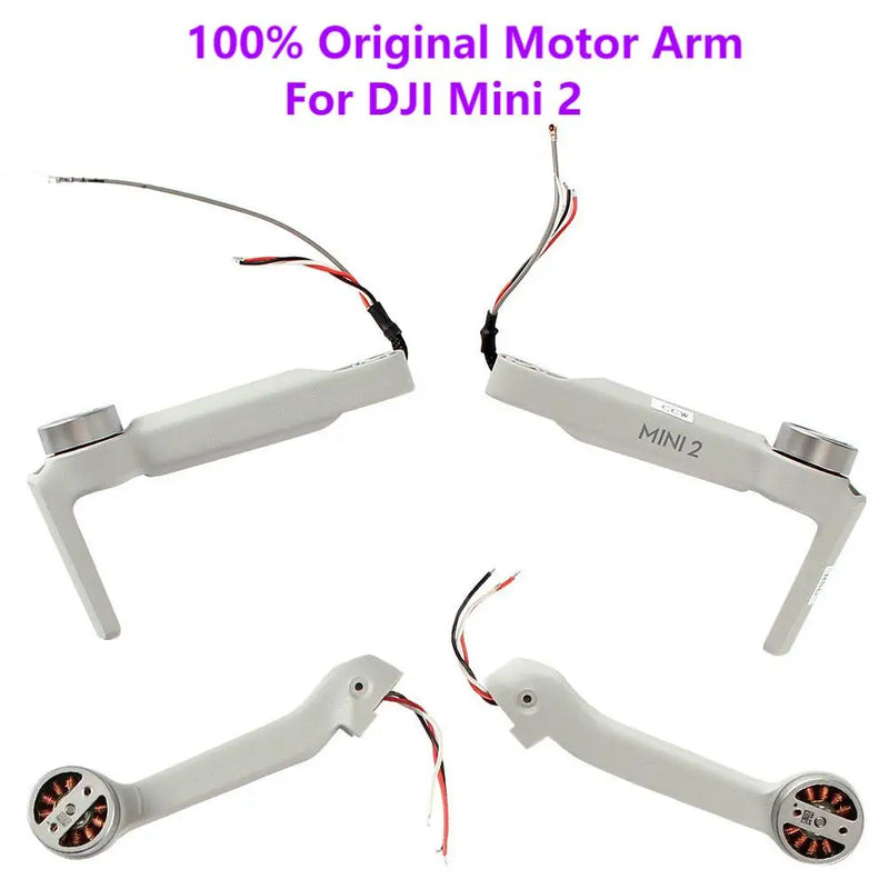 Original DJI Mini 2 Motor Arm Left Right Front Rear Arms Replacement For Dji Mavic Mini 2 Drone Repair Spare Parts  90% NEW