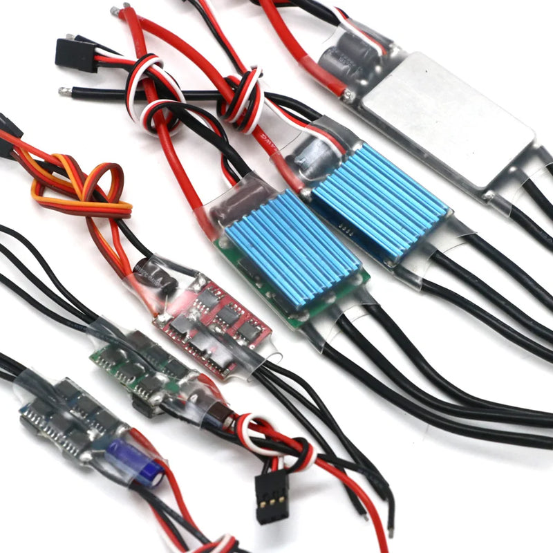 RC 2-3S ESC 6A 8A 10A 12A 15A 20A 30A 40A ESC Electronic Speed Controller with 5V UBEC for RC Multicopter Airplane